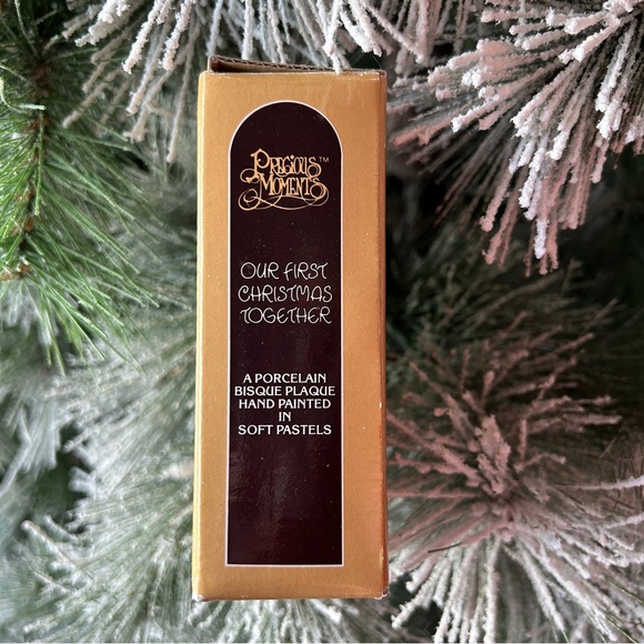 Vintage Enesco 1982 Precious Moments Our First Christmas Together Ornament - Picture 8 of 9